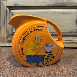 RARE Fiesta Pitcher with Frederick H. Rhead Design Juice pitcher